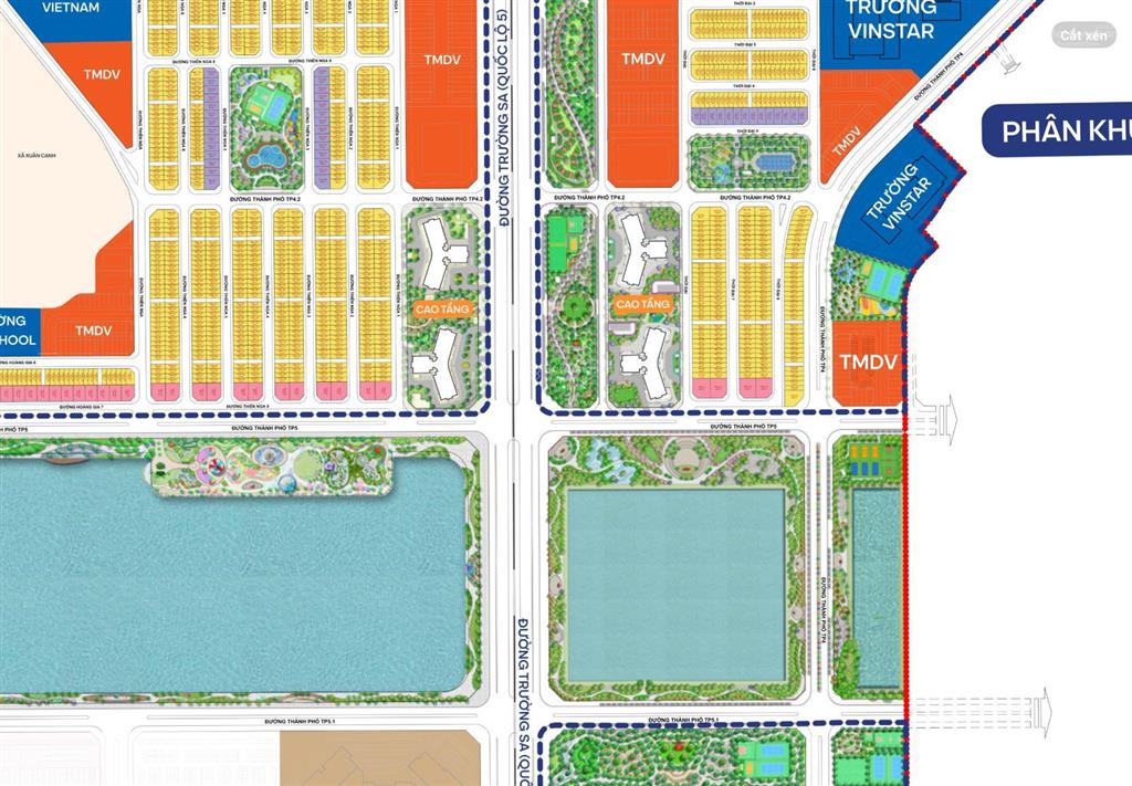 Cần bán biệt thự đơn lập 345m2 mặt hồ 32ha giá 225 tỷ
