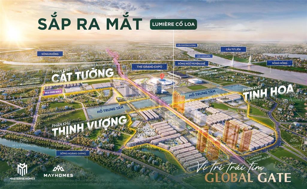 Căn hộ hàng sang vvip đã xuất hiện tại vinhomes cổ loa
