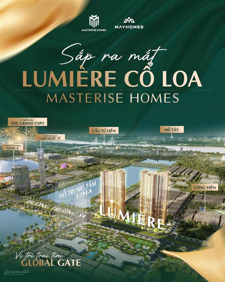 Căn hộ hàng sang vvip đã xuất hiện tại vinhomes cổ loa