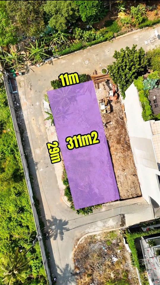 Lô đất 3 mặt tiền hiếm có sát bờ sông an phú quận 2 11m x 29m