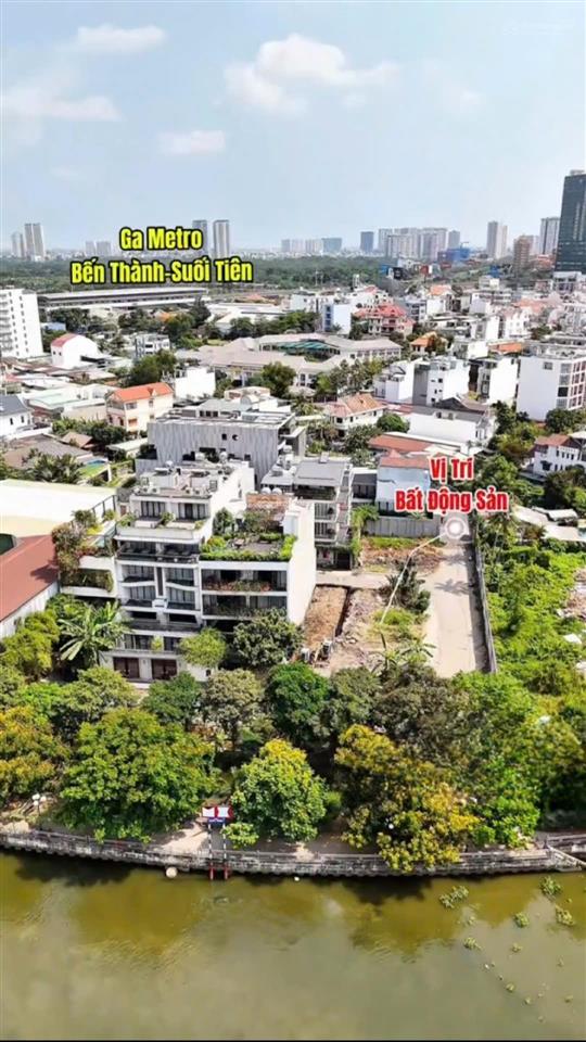 Lô đất 3 mặt tiền hiếm có sát bờ sông an phú quận 2 11m x 29m