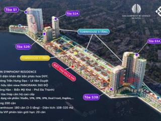 Cần bán gấp căn townhouse 5 tầng sun symphony  mt trần hưng đạo  cắt lỗ 2 tỷ