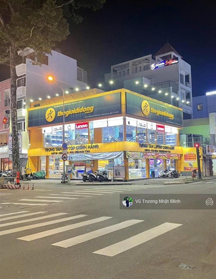 Góc 2 mặt tiền nguyễn thị minh khai, q.1 216m2 (12 x 18) 2 tầng hđt 350 triệu  bán 75 tỷ