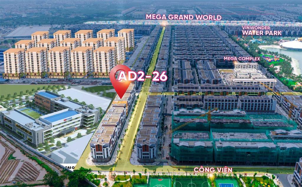Hot! shop 2 mặt tiền 100m2 phân khu ánh dương đối diện cụm 43 tòa chung cư   0978 585 ***