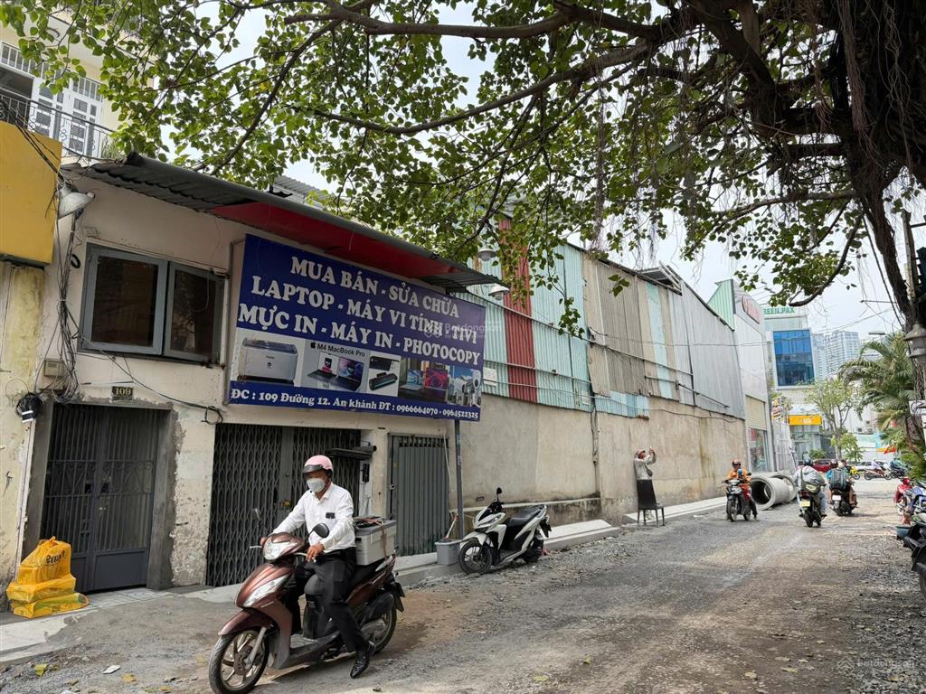 Đất xây văn phòng trần não  lương đình của, an khánh q2, 138m2 (6 x 23m), xd 6 tầng, 32 tỷ