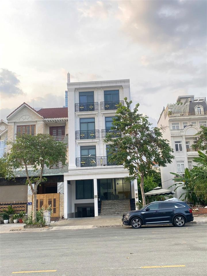 Siêu vị trí! nằm trong cụm trung tâm tài chính quốc tế thủ thiêm 158m2, 4 tầng, 55 tỷ, hđt 130tr/m2