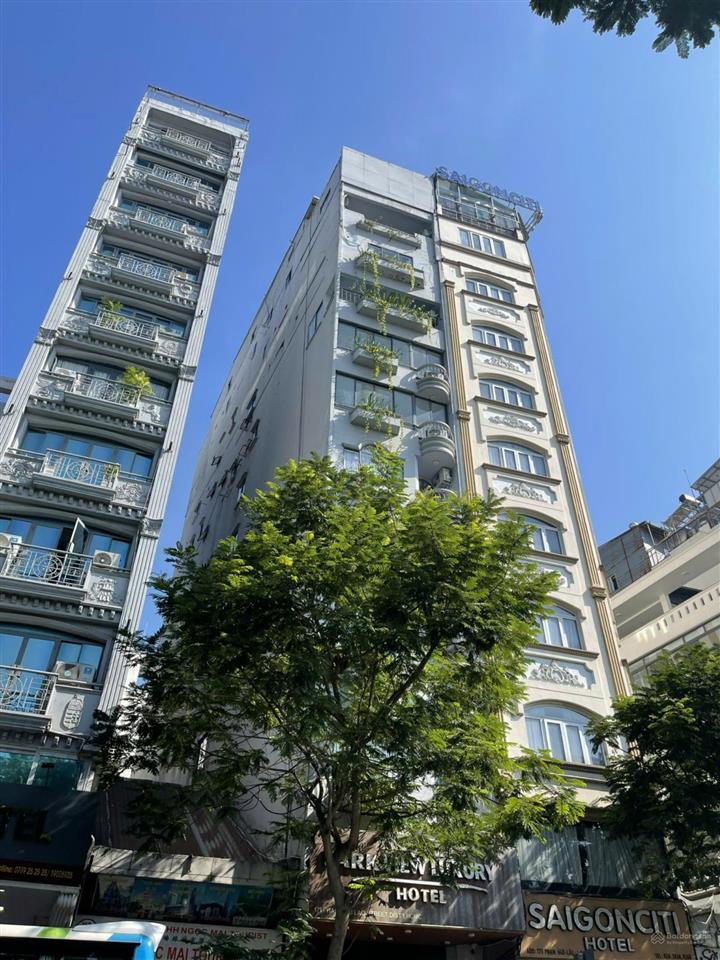 Bán khách sạn hầm + 8 tầng bùi thị xuân, p.bến thành hợp đồng thuê 259,8 triệu/th giá chỉ từ 80tỷ