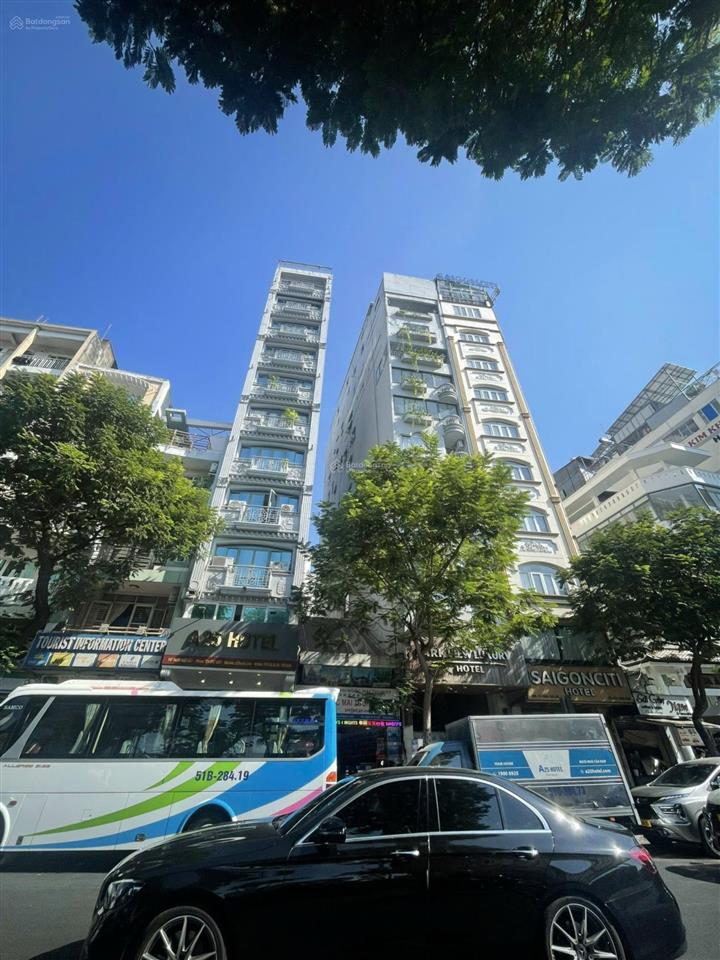 Bán khách sạn hầm + 8 tầng bùi thị xuân, p.bến thành hợp đồng thuê 259,8 triệu/th giá chỉ từ 80tỷ