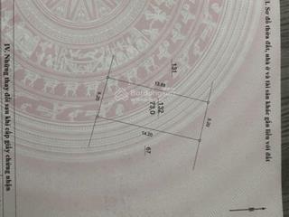 Hiếm,đất có nhà cấp 4, thúy lĩnh ,dt 73m2,mặt tiền 5.2. sổ nét như a4. giá bán gấp 7.1 tỉ.bao qh