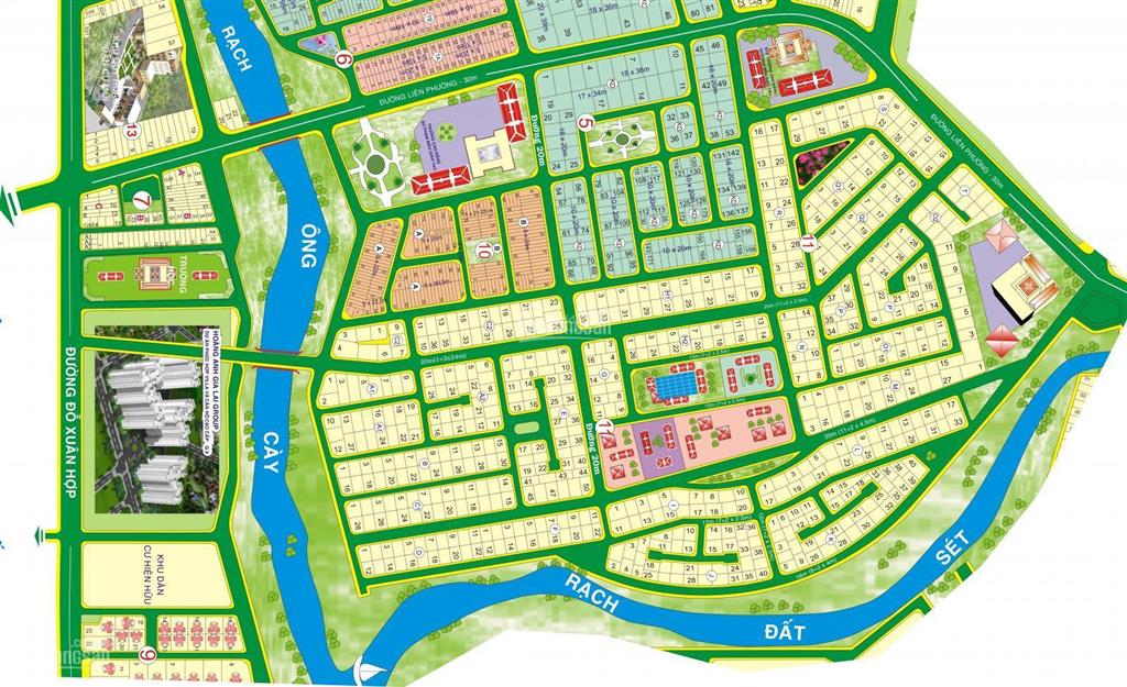 Bán đất nền dự án tại kdc phú nhuận  phước long. giá 95 triệu/m2, view sông hàng hiếm