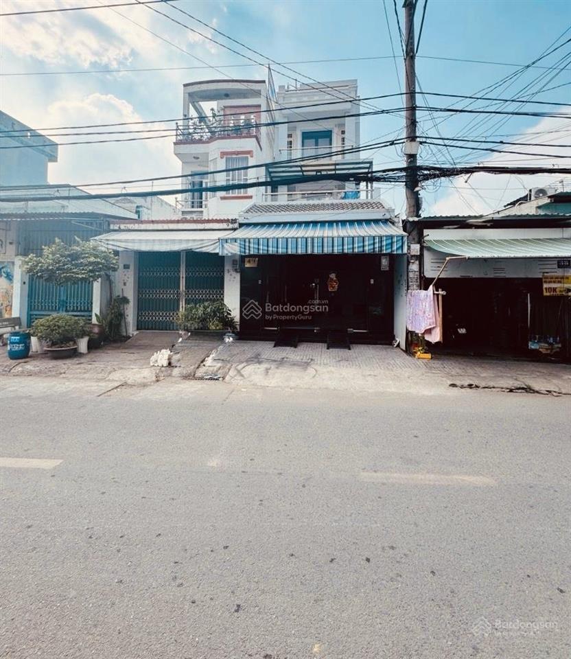 Bán nhà mặt tiền trần thanh mại bình tân ngay kênh tham lương chợ đêm bà hom