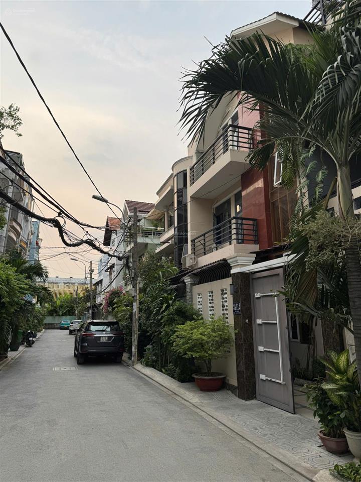 Bán villa mini p25 xây dựng tâm huyết, (10m x 12m) trệt 2 lầu st có garage oto chủ thiện chí bán