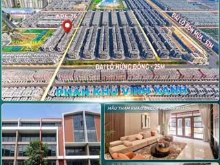 Bán shophouse 100m2, xây dựng 388m2, tại vinhomes ocean park 3, văn giang, hưng yên