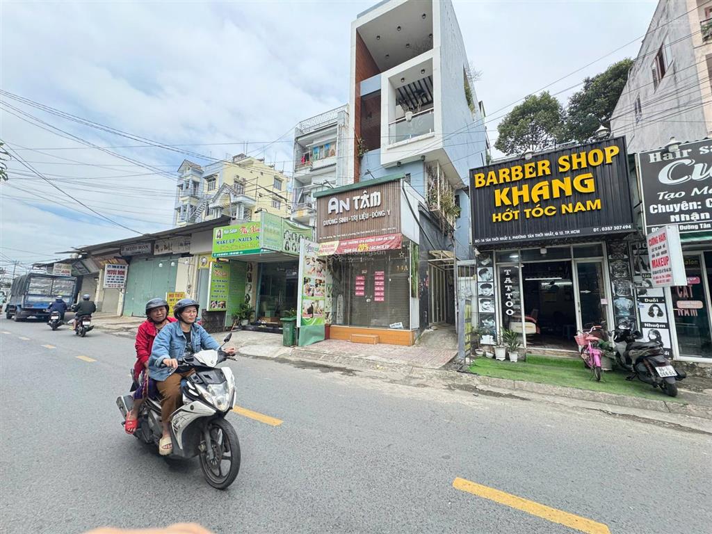 Mặt tiền kd sầm uất tân thới nhất 02 đoạn ttn1 và ttn8 thu nhập 17tr/th 4x27m