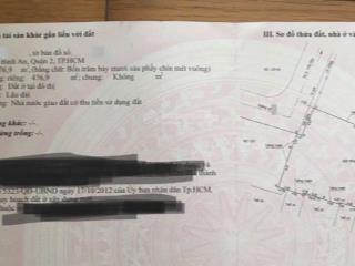 Đơn giá 144tr/m2 bán lô đất rẻ nhất an khánh ngay trần não diện tích cn 476m2 giá 69 tỷ