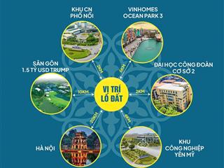 Bán lô đất vị trí đẹp giá rẻ đầu tư tại khu dân cư đồng than, yên mỹ, hưng yên