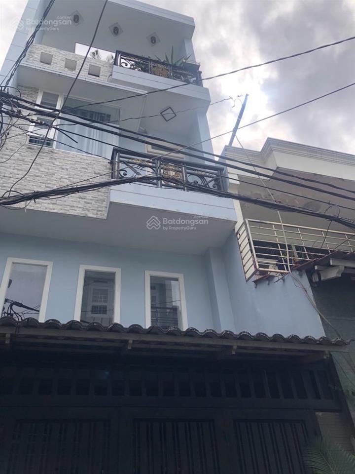 Nhà 2/ 4 tầng  hẻm 4m, đs1  gv  dt 54m2, giá 7.5tỷ (tl)