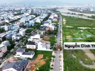 Bán lô đất biệt thự mặt tiền nguyễn đình thi  view sông