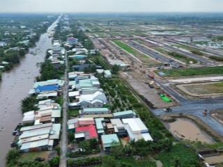 Đất nền kdc mai bá hương diện tích 90m2, shr, giá chỉ từ 2025tr/m2, mặt tiền võ văn kiệt nối dài