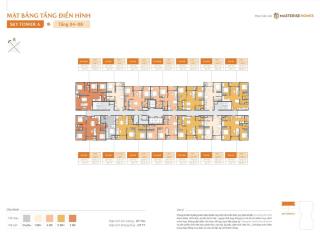 Độc quyền căn 3 ngủ, 88m2, ký cđt, hướng tây tứ mệnh. chung cư masterise đan phượng