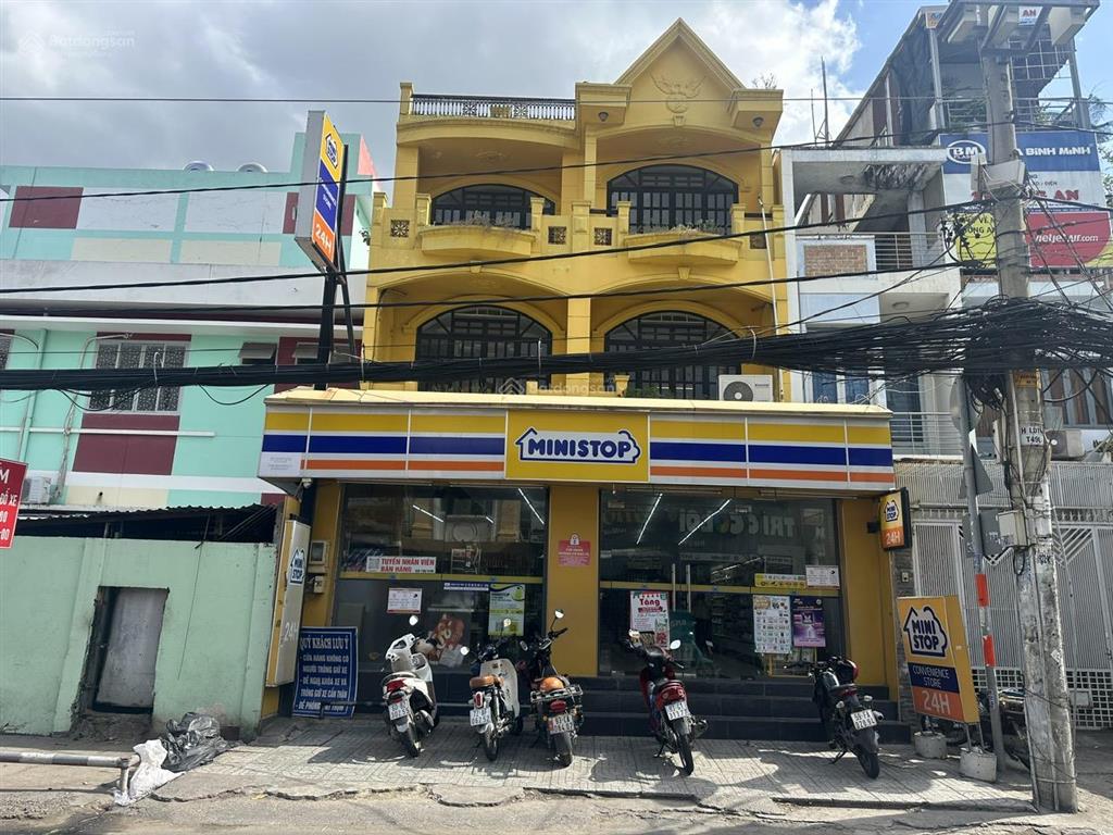 Mặt tiền 527 lê đức thọ, ministop thuê 50tr/th. dt 8x19m. nhà 4 lầu. chỉ 24.5 tỷ