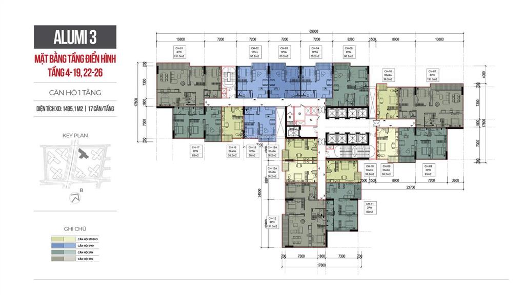 Căn hộ alumi alluvia city hưng yên