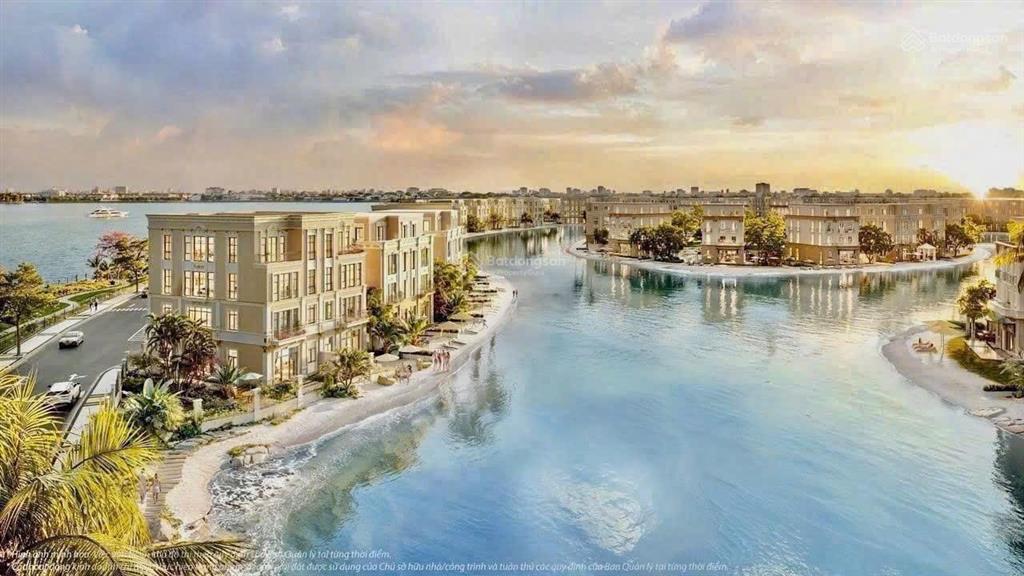 Vinhomes cần giờ vịnh ngọc  căn nhà phố liền kề hướng biển  dt 75m2 giá bán 12,9 tỷ