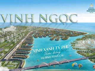 Vinhomes cần giờ vịnh ngọc  căn nhà phố liền kề hướng biển  dt 75m2 giá bán 12,9 tỷ
