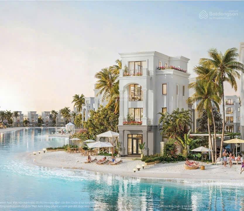 Vinhomes cần giờ vịnh ngọc  căn nhà phố liền kề hướng biển  dt 75m2 giá bán 12,9 tỷ