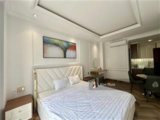 Căn hộ studio 35m2 full nội thất cao cấp, có ban công, nhà mới 100%, tm, ở vạn phúc. giá chỉ 7,5 tr