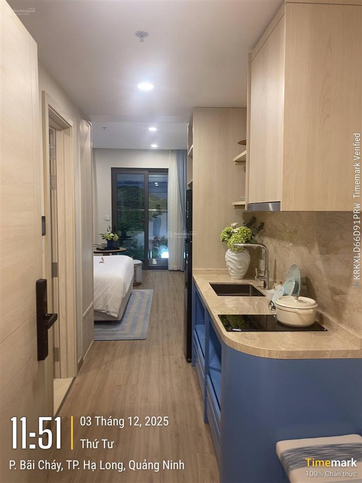 Bán căn studio dự án sun centro town hạ long, chiết khấu 15,5% vay 70% miễn gốc lãi 30 tháng