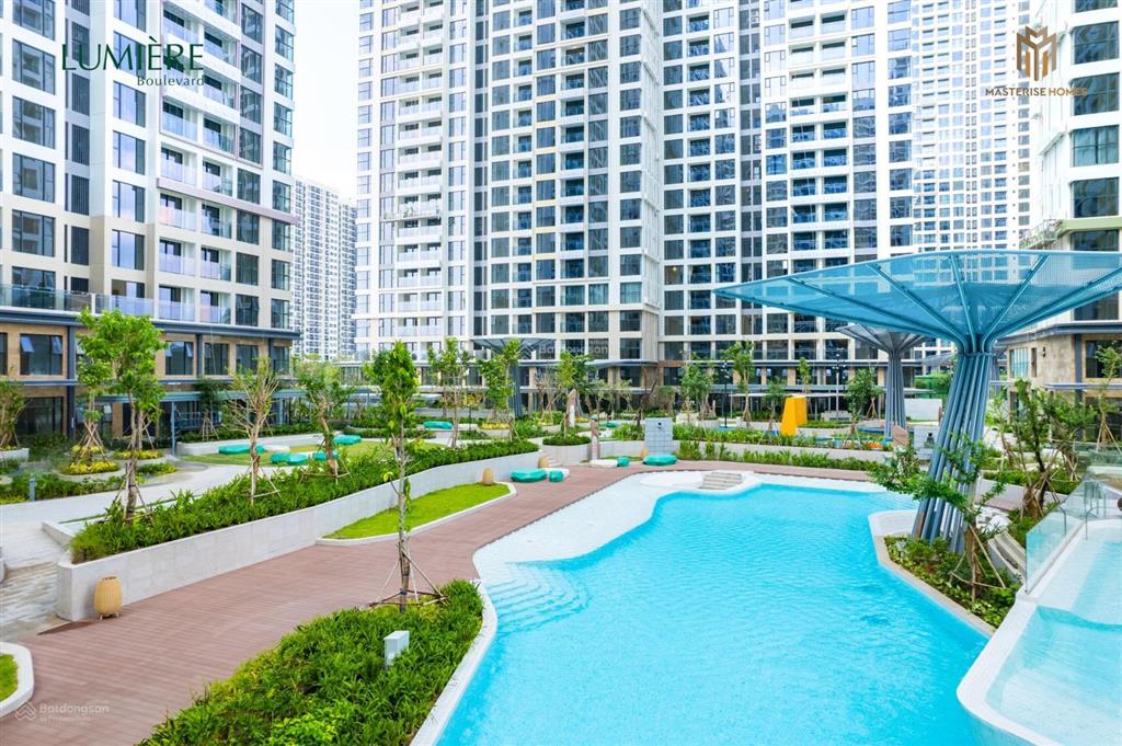 2pn sẵn sổ  bán 4 tỷ 150 bao hết, tòa b, rẻ nhất tại lumiere boulevard quận 9, nhận nhà ngay