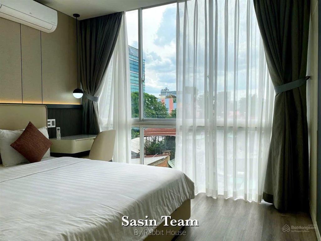 Căn hộ 1 phòng ngủ full nội thất cao cấp 100%, cửa sổ lớn nguyễn đình chiểu, gần hồ con rùa