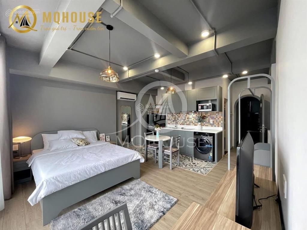 Căn hộ studio full nội thất cao cấp, ban công lớn võ văn tần, quận 3 gần hồ con rùa