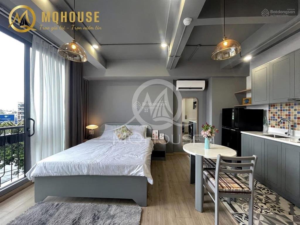 Căn hộ studio full nội thất cao cấp, ban công lớn võ văn tần, quận 3 gần hồ con rùa
