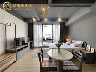 Căn hộ studio full nội thất cao cấp, ban công lớn võ văn tần, quận 3 gần hồ con rùa