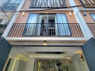 Nhà mới 5 tầng thiết kế đẹp xe hơi ngủ nhà gần lê đức thọ nguyễn oanh  full nội thất cao cấp