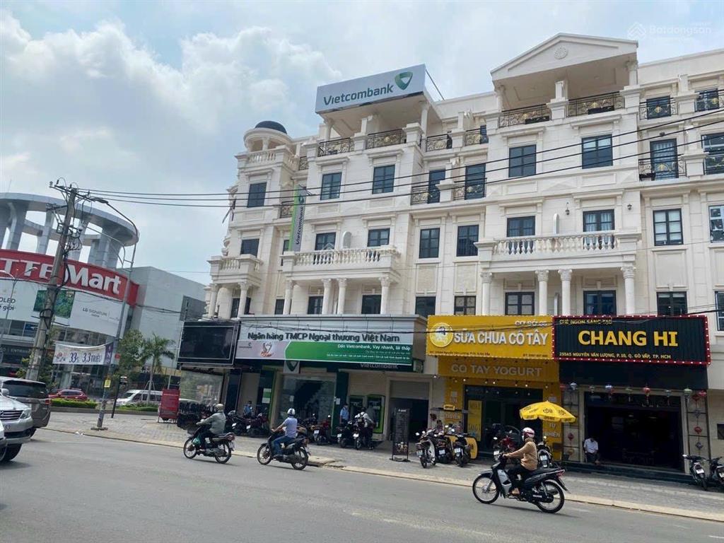 Hiếm! cặp mặt tiền nguyễn văn lượng cityland gò vấp  dt 10x20m  5 tầng  thang máy giá 130 triệu