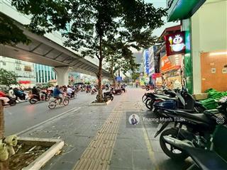 Bán nhà 5 ̀ tầng mới xây mặt phố đại la  ngã 4 mơ  75m2  dòng tiền 1 tỷ/năm