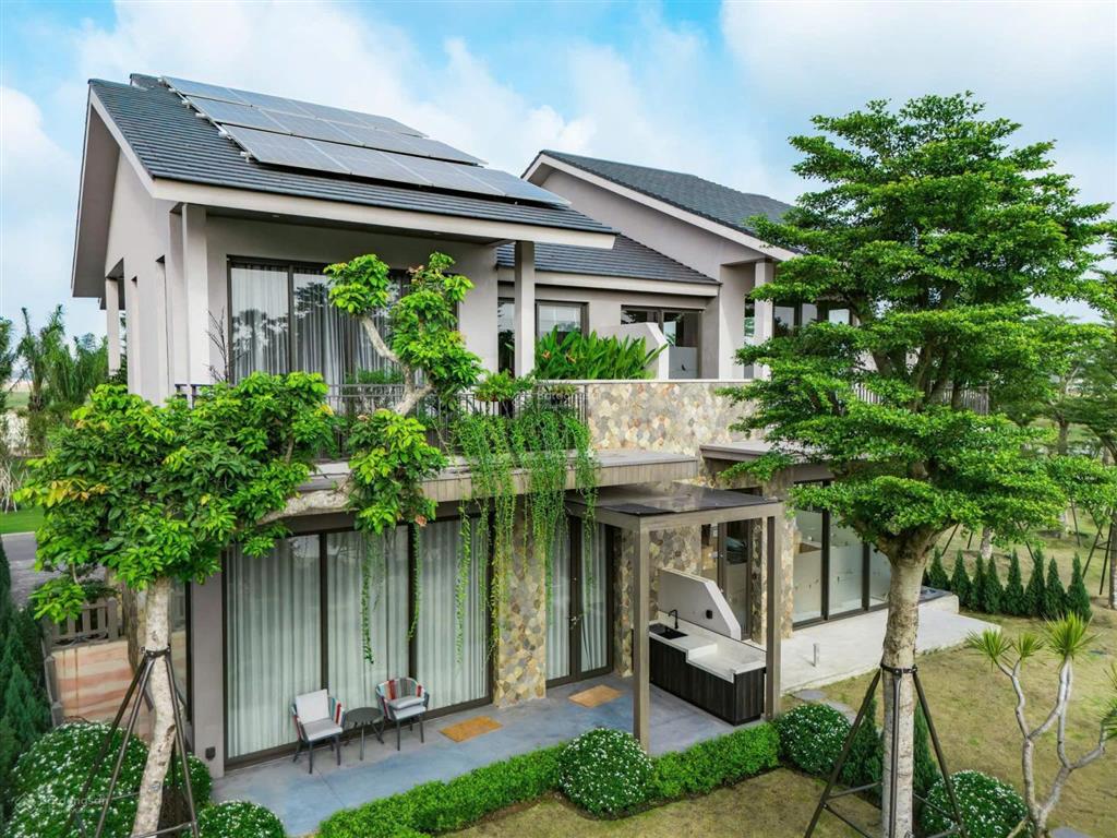 Villa song lập rừng bách 220m2, hướng đn, giá 16,2 tỷ vat, tt 25% nhận nhà 0909 407 ***
