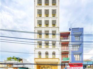 Tòa nhà văn phòng mới 100% mặt tiền đường cộng hòa dt 8 x20m  hầm 7 tầng hdt 150tr/th giá 65 tỷ