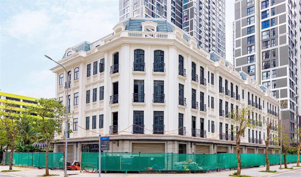 Căn góc víp nhất dự án vinhomes smart city 184m2  600m2 sàn  30m mặt tiền (cho thuê 170tr/ tháng)