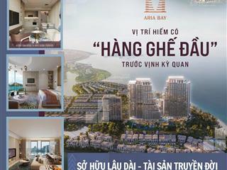 Aria bay sản phẩm nghỉ dưỡng đẹp nhất hạ long,view biển chỉ với giá 2tỷ. ngay để còn sp giá tốt