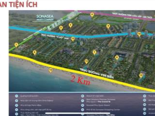 Bán lô đất khách sạn sonasea bãi trường phú quốc giá chỉ 18 triệu/m², xây hơn 400 phòng khách sạn