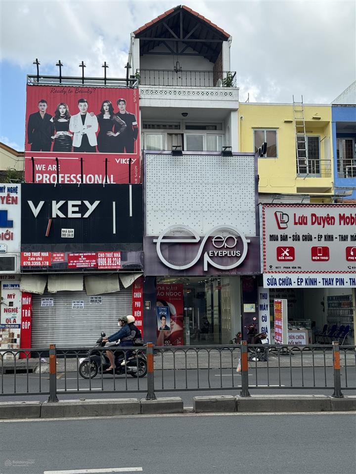 Giá tốt mặt tiền 10xx phan văn trị p10 gò vấp 3 tầng 4.2m x 18m giá chỉ 14,9 tỷ tl