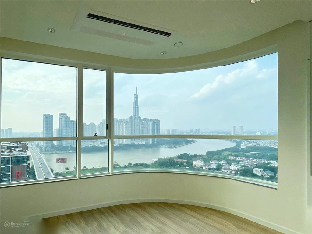 Cho thuê 4pn vòng cung zeit river thủ thiêm 215m | tầng cao | view trọn sông sài gòn