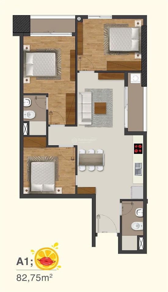 Cho thuê 3pn giá 14.5tr/th moonlight parkview, nhà sạch đẹp rộng thoáng mát chủ uy tín, sẵng ở ngay