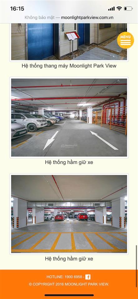 Cho thuê 3pn giá 14.5tr/th moonlight parkview, nhà sạch đẹp rộng thoáng mát chủ uy tín, sẵng ở ngay