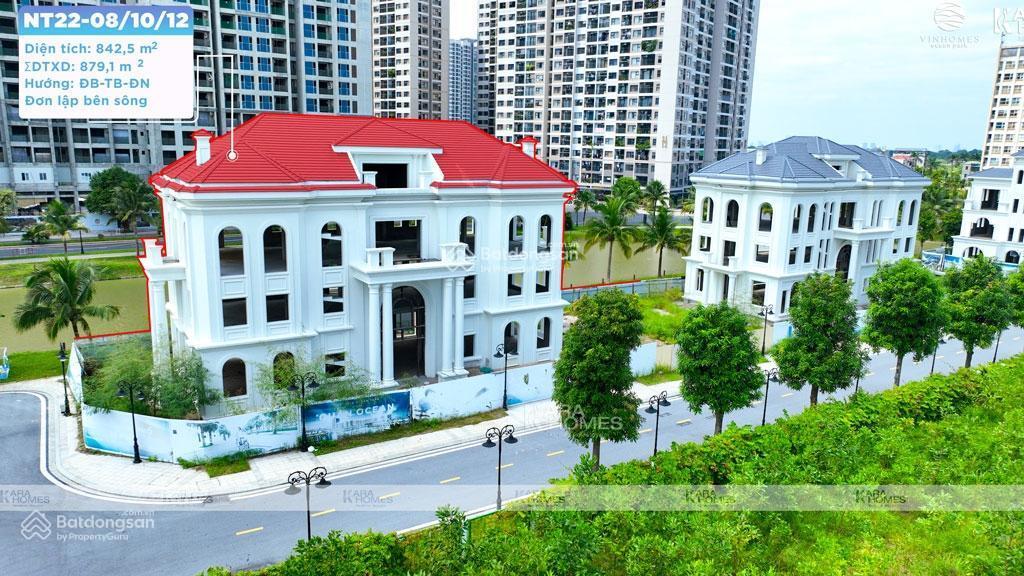 Siêu dinh thự 842m2 view sông, công viên tại vinhomes ocean park gia lâm, hn (0985 941 ***)