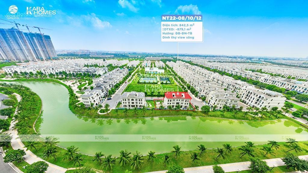 Siêu dinh thự 842m2 view sông, công viên tại vinhomes ocean park gia lâm, hn (0985 941 ***)